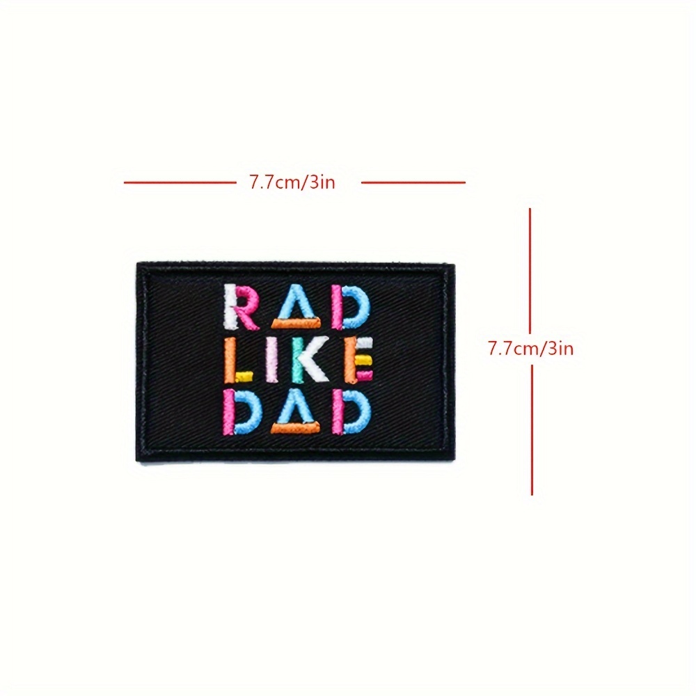 Random Tactical Morale Patches For Men Full Embroidery Loop - Temu