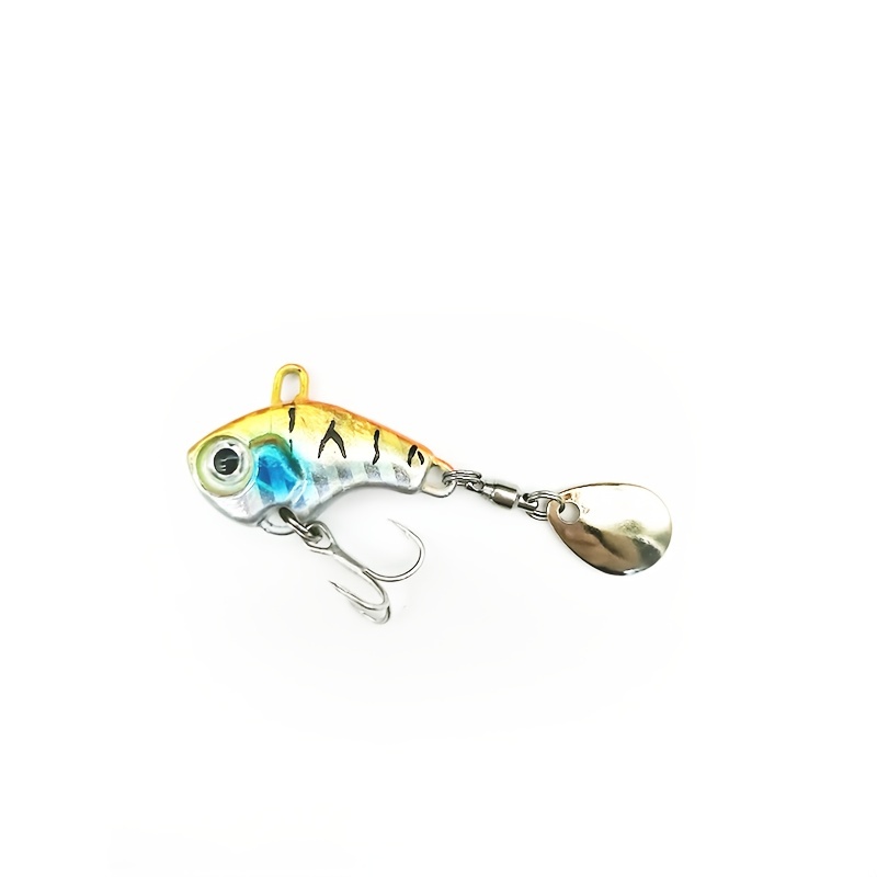 1pc All Water Layer Lipless Crankbait With Rotating Sequin And