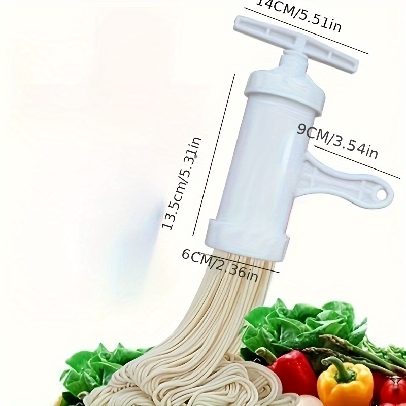 Manual Noodle Making Machine With 5 Noodle Mould Hand - Temu