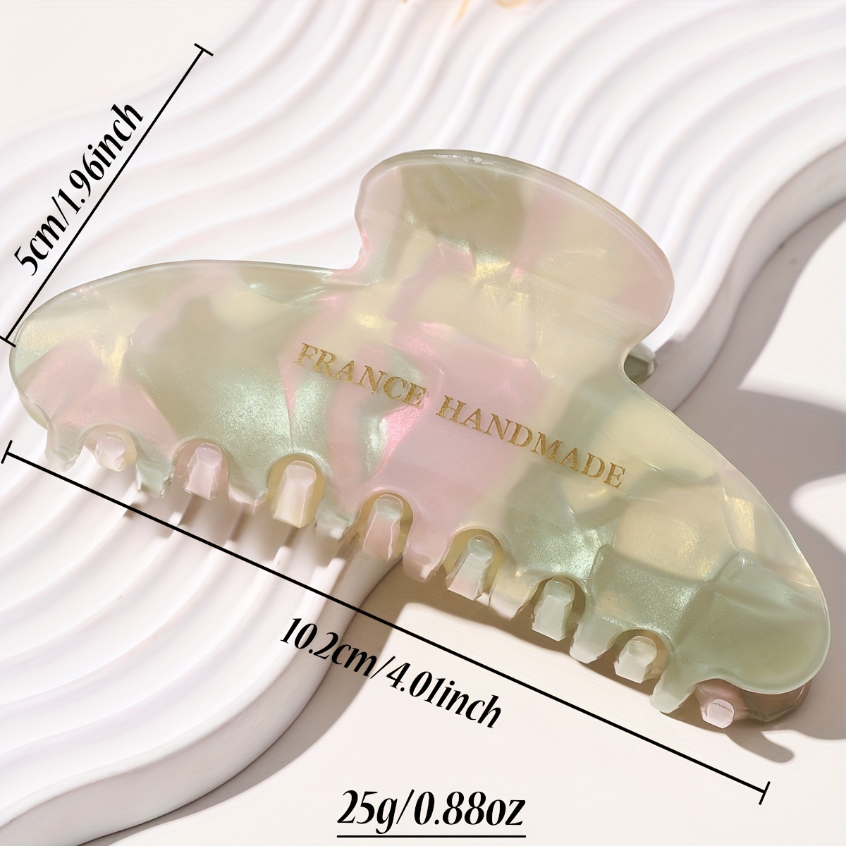 Gradient Hair Claw Nonslip Ponytail Holder