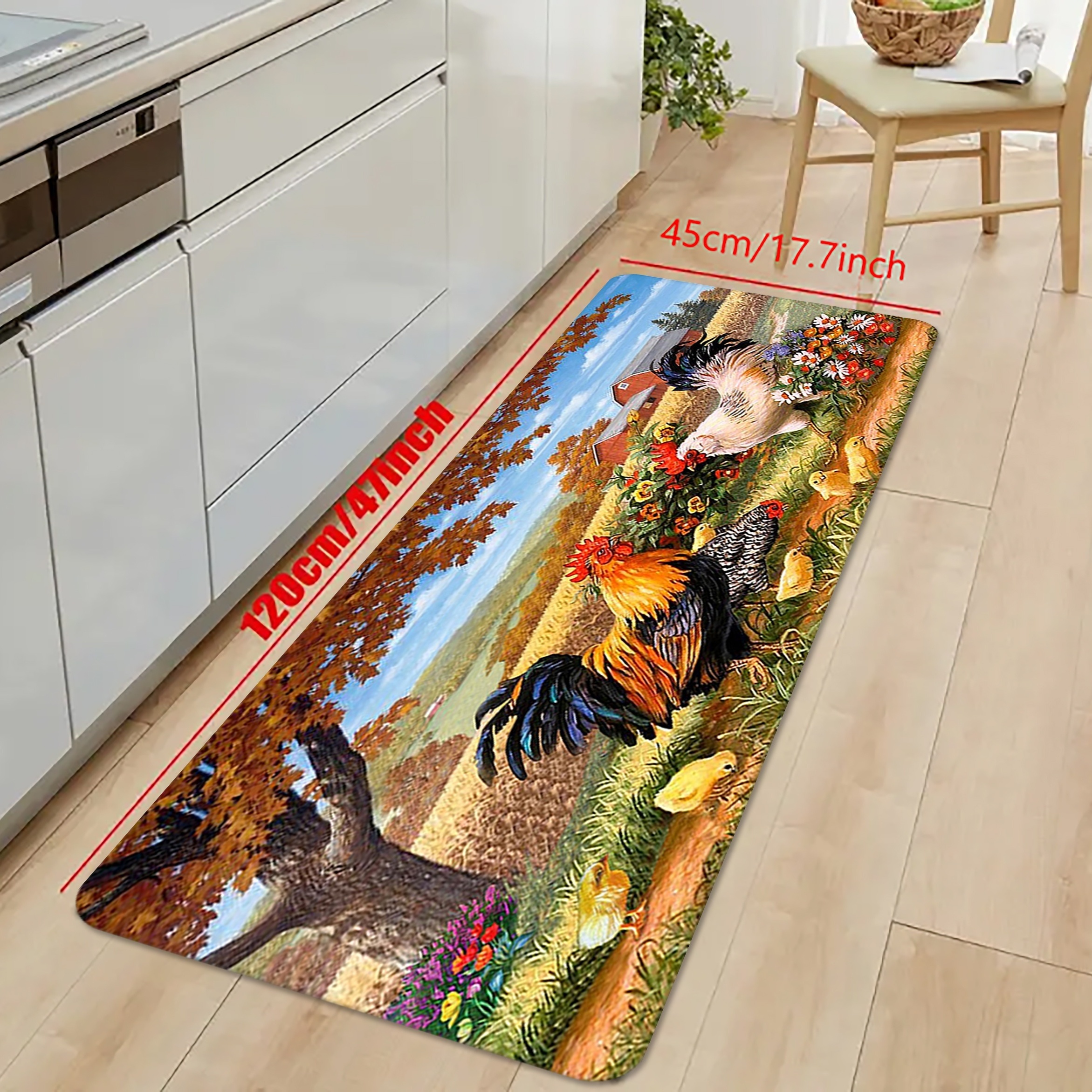 Anti-fatigue Kitchen Mat, Anti-slip Hallway Balcon Polyester Carpet,  Absorbent Bath Memory Foam Mat, Laundry Floor Mat, Entrance Doormat,  Washable Household Runner Rug For Hallway Laundry - Temu