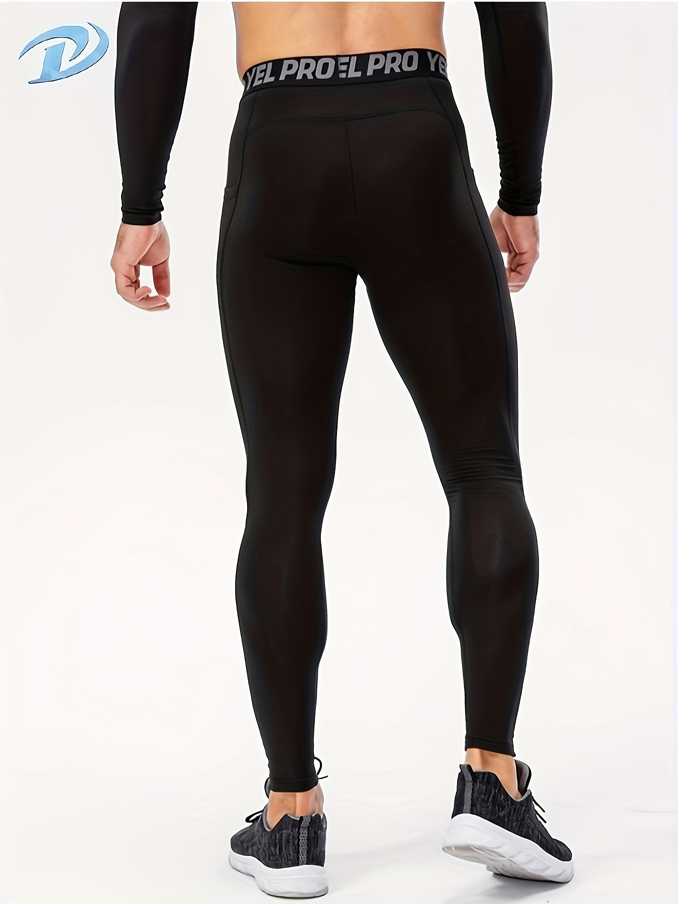 Men's Autumn And Winter Fitness Pants With Fleece Bottom - Temu