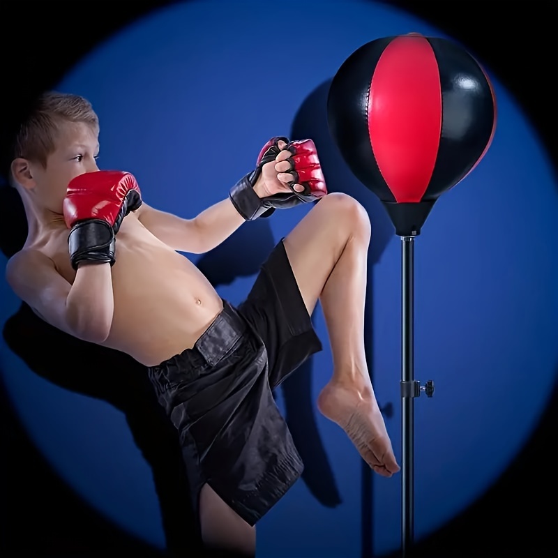 Máquina de boxeo musical montada en la pared, máquina inteligente de  entrenamiento de boxeo con luz LED y guantes de boxeo, almohadillas de  boxeo para