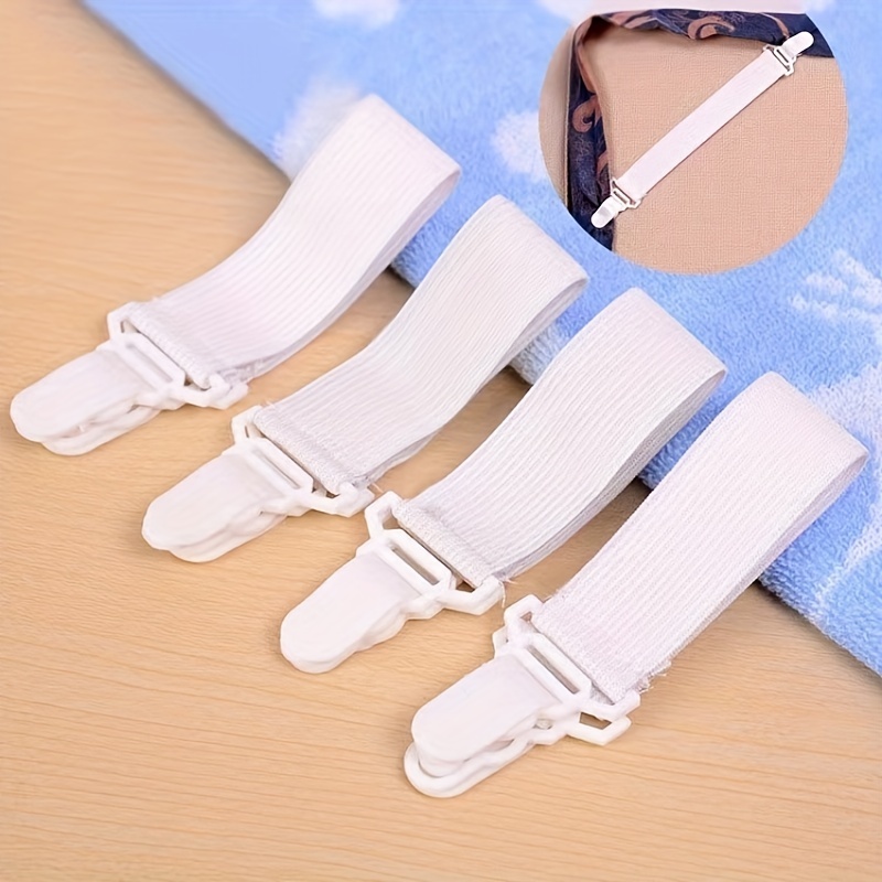 Adjustable Crisscross Bed Fitted Sheet Straps Suspenders Grippers Home  Textiles Organize Gadgets Fastener Mattress Cover Clips
