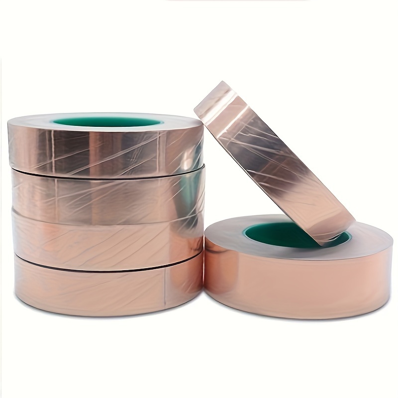 20 Meters Single Side Tape Conductive Copper Foil Tape Strip - Temu