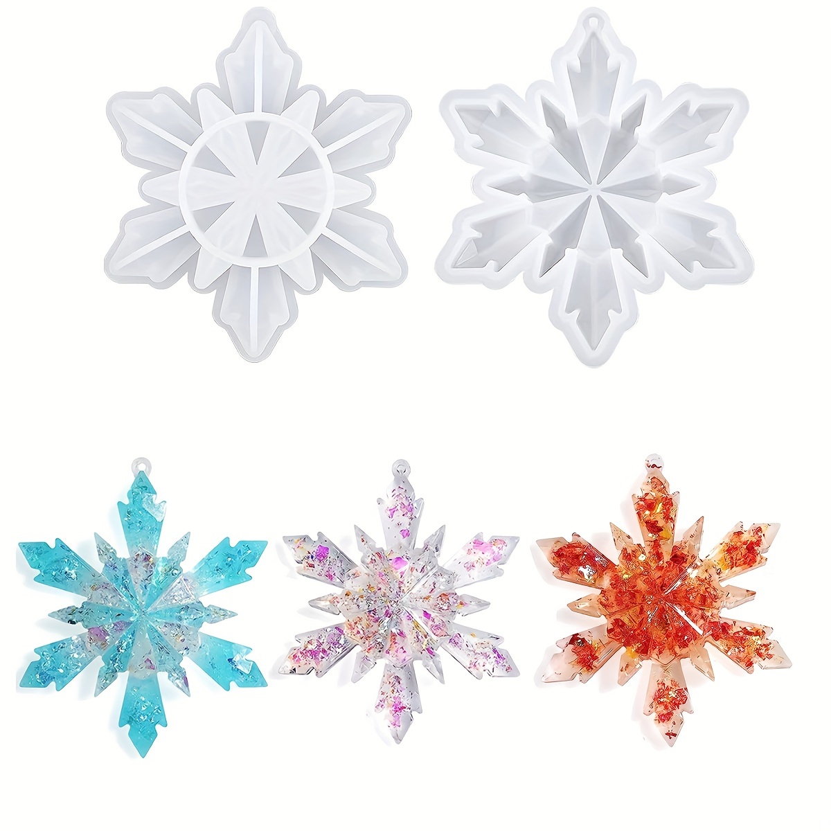 Snowflake Silicone Mold - Heaven's Sweetness Shop