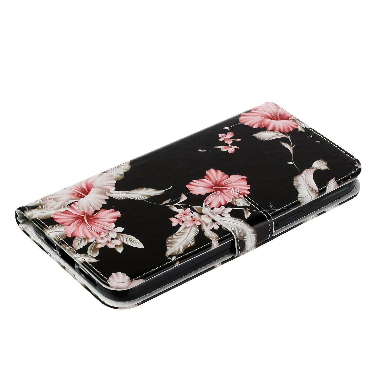 Cherry Blossom Wallet Phone Case for iPhone 14 Pro Max 13 12 