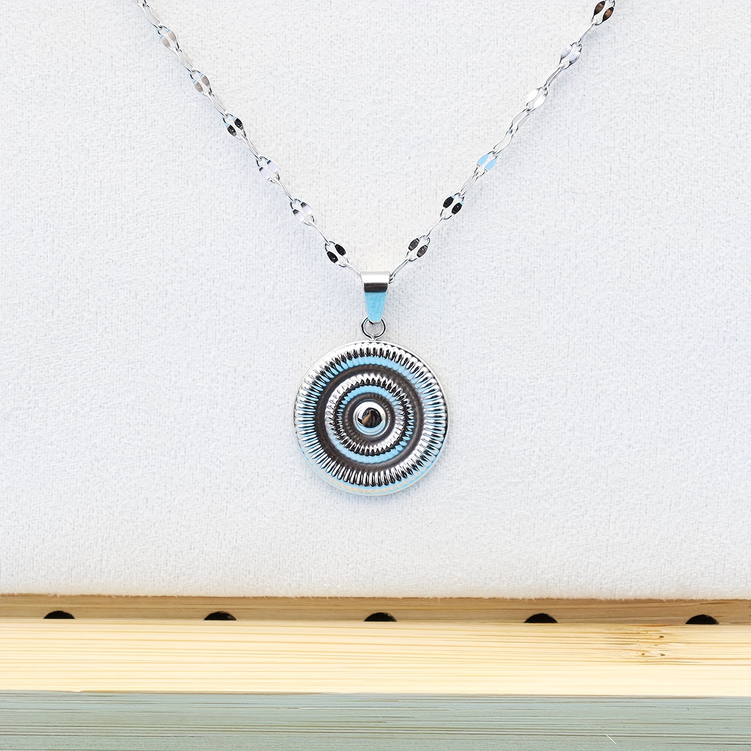 Round Spiral Necklace