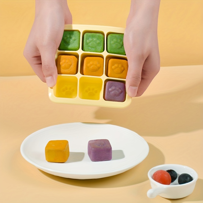 Household Ice Cube Mold Ice Box Baby Food Ice Mold Food - Temu United Arab  Emirates