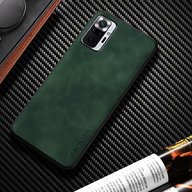 TEMU De Teléfono Premium Para Redmi Note 10 Pro Max/10S/10 4G 5G En Cuero Sintético De Moda