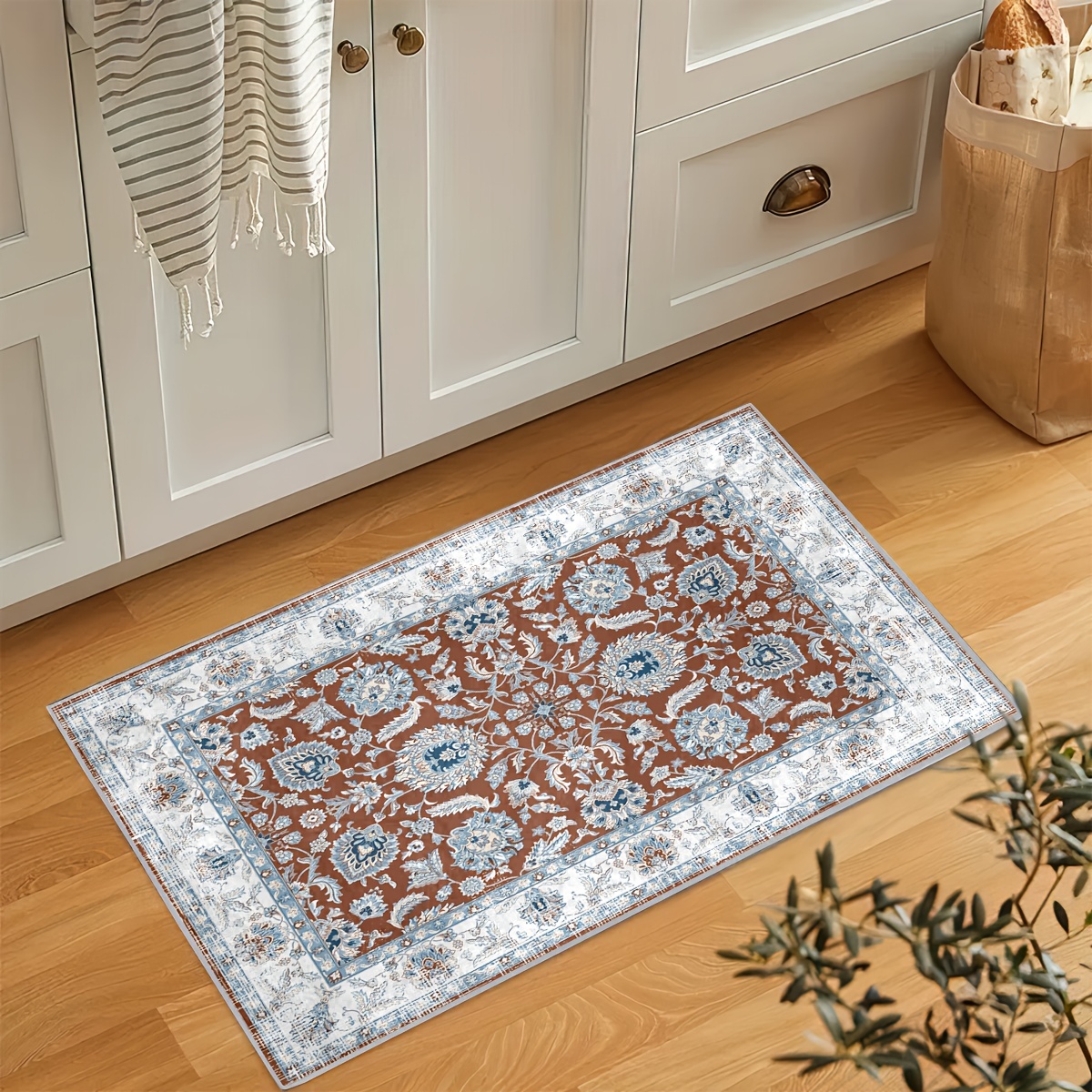 Anti-fatigue Kitchen Mat, Anti-slip Hallway Balcon Polyester Carpet,  Absorbent Bath Memory Foam Mat, Laundry Floor Mat, Entrance Doormat,  Washable Household Runner Rug For Hallway Laundry - Temu