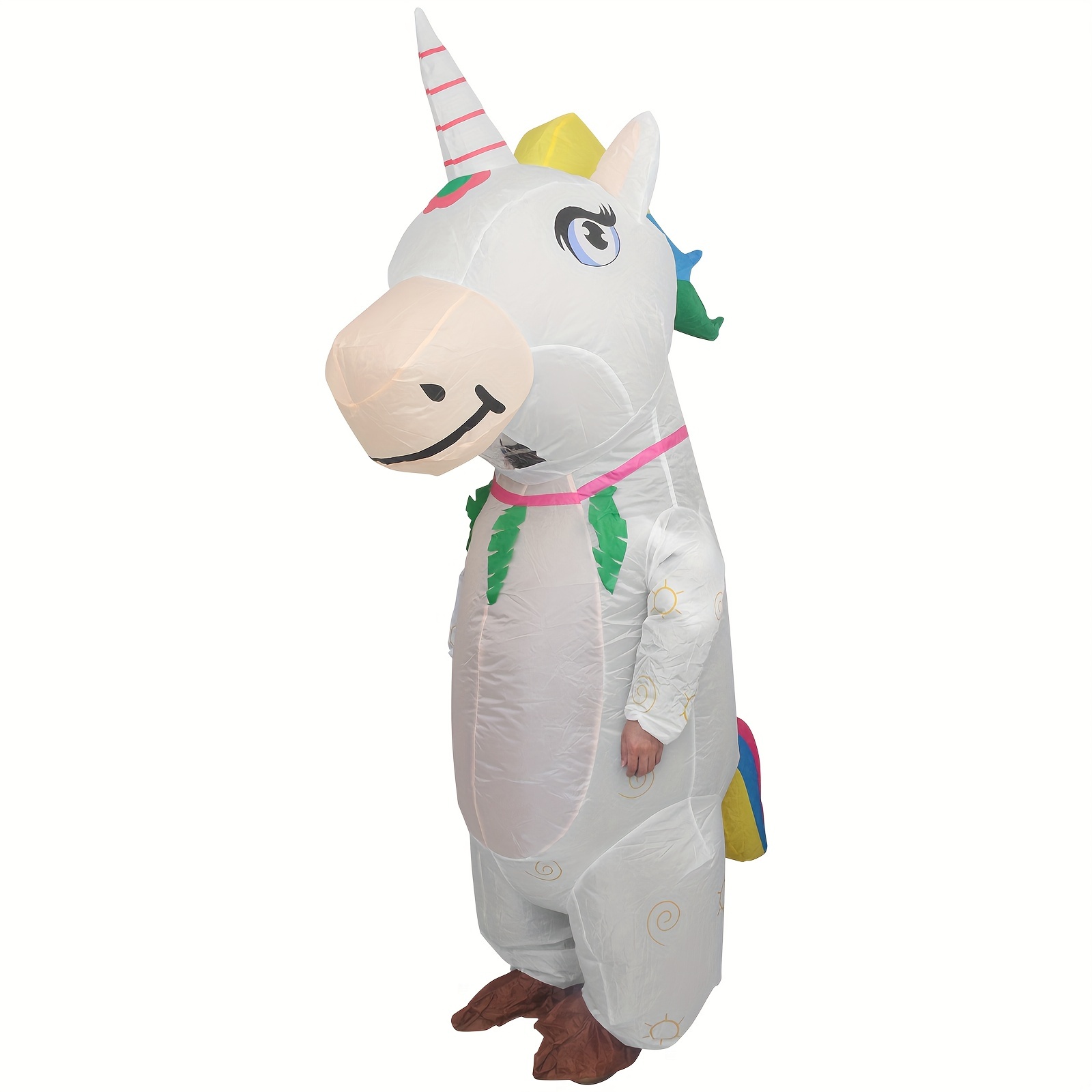 Acquista Vestiti gonfiabili dell'unicorno di nuovo colore Vestiti Tianma Vestiti  gonfiabili COS per feste di festival per bambini adulti Vestiti per  prestazioni genitore-figlio