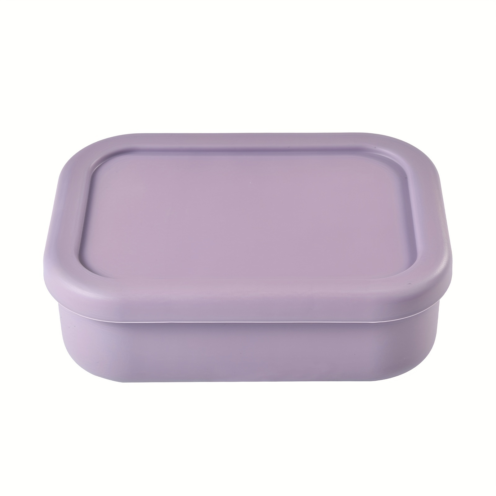 Silikon Lunchbox Silikon Kinder Snack Box Container geteilt Lunchbox mit  vier auslaufs ic heren Fächern Lebensmittel Vorrats behälter - AliExpress
