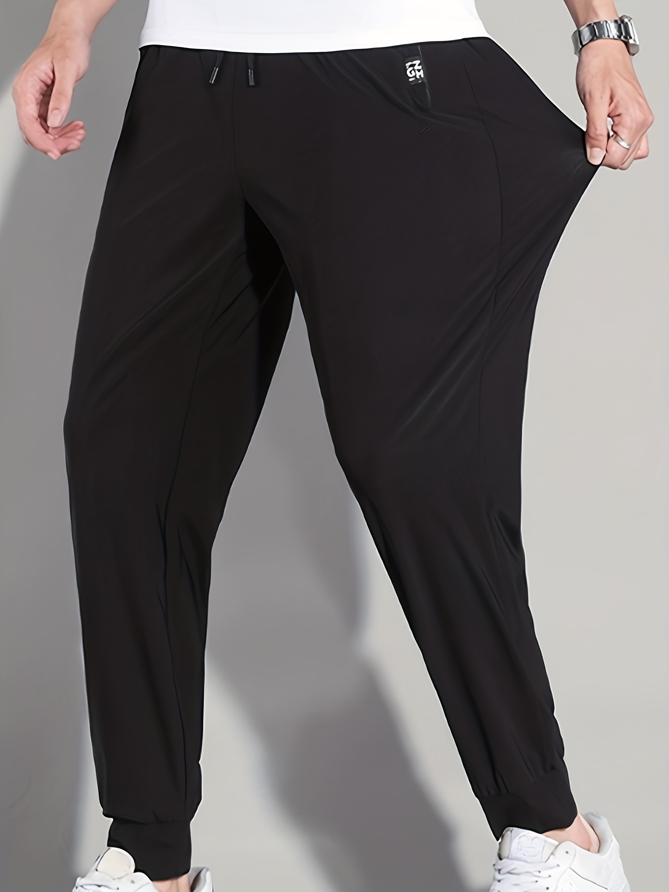 Men's Quick Dry Sweatpants Pockets Athletic Stretch - Temu