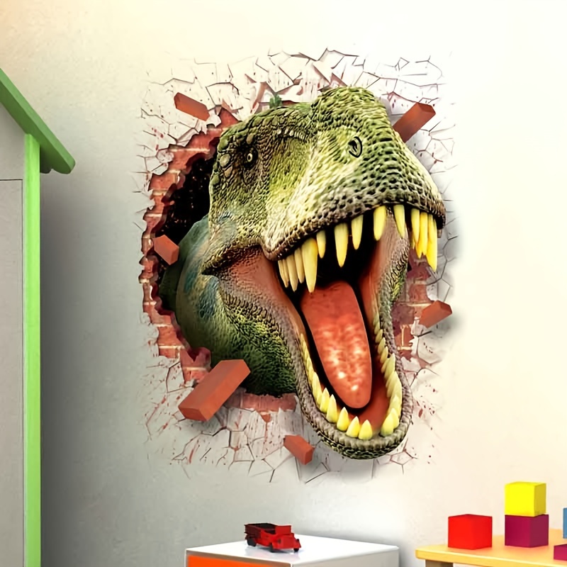 Stickers dinosaure 3d