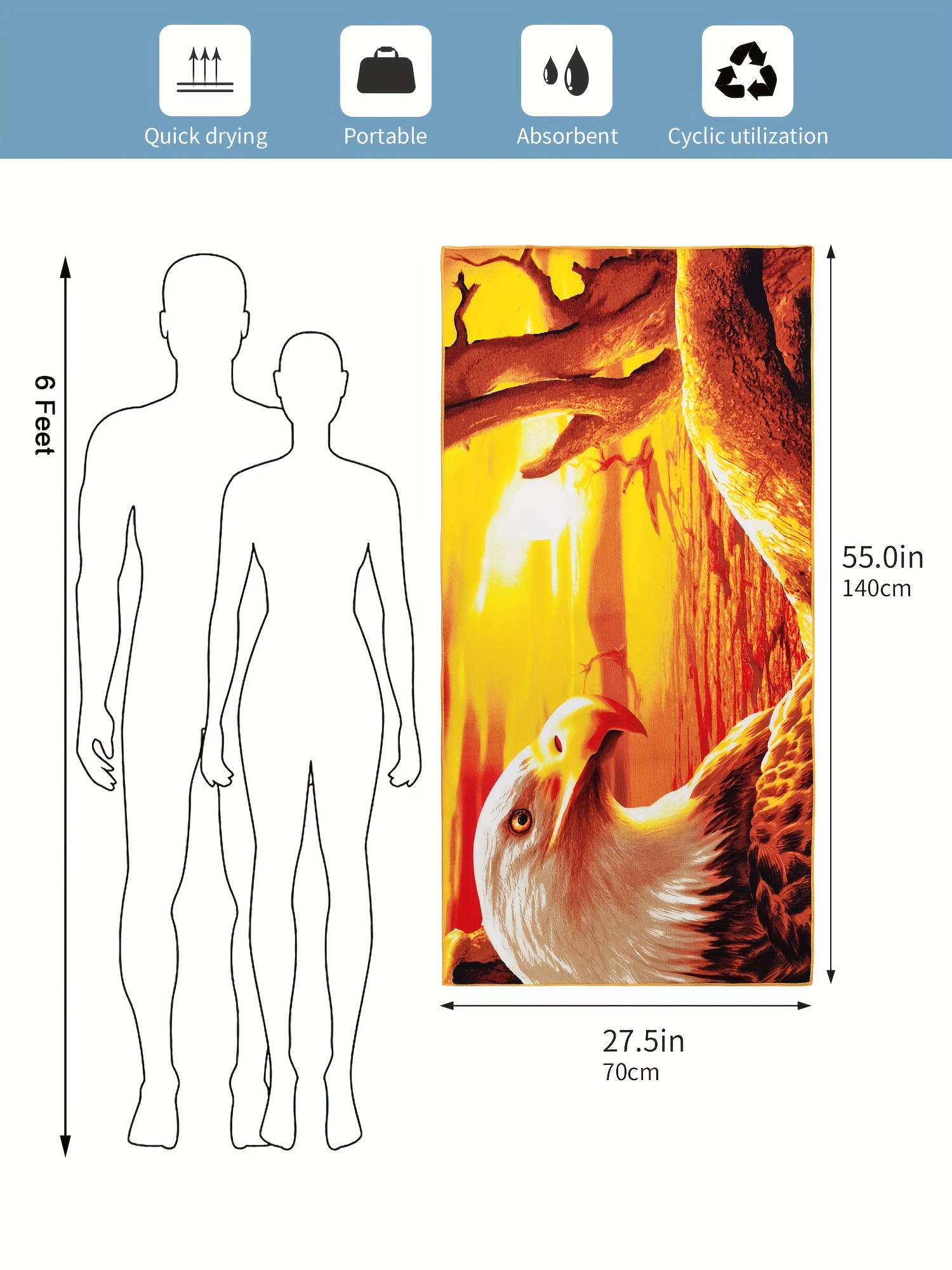 Anatomie des Adlers