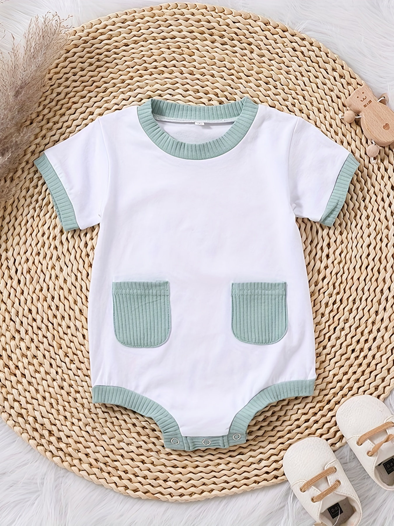 Baby Girls Casual Checkerboard Sleeveless Knit Onesie Clothes - Temu Austria