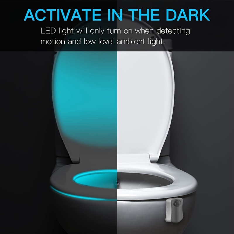Dropship Motion Sensor Night Light Toilet Light For Toilet Bowl Backlight WC  Lighting LED Lamp to Sell Online at a Lower Price