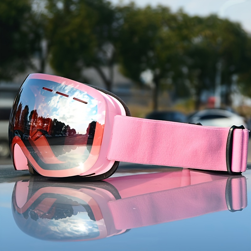 MAXJULI-Gafas de esquí profesionales para hombre y mujer, lentes de doble  capa, antivaho, UV400 - AliExpress