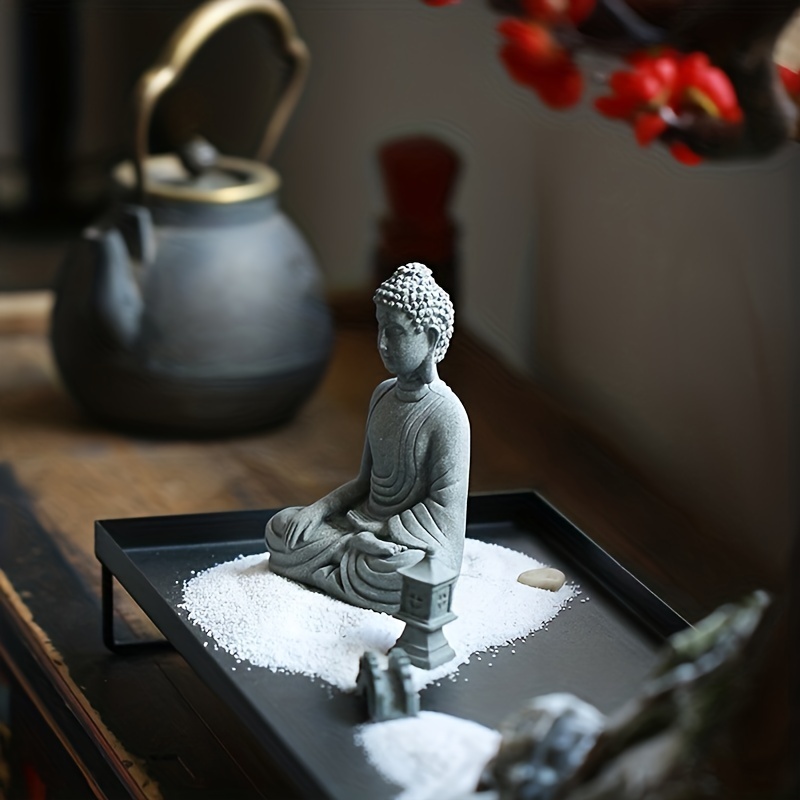 Little Buddha Meditating Figurines