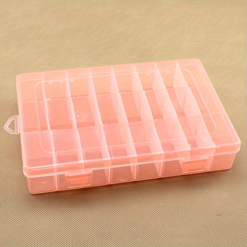 24 emplacements conteneur en plastique transparent de diviseur de bricolage  Boîte Boîte de rangement pour les composants électroniques - Chine Boîte  d'appât et boîte de clou de l'oreille prix