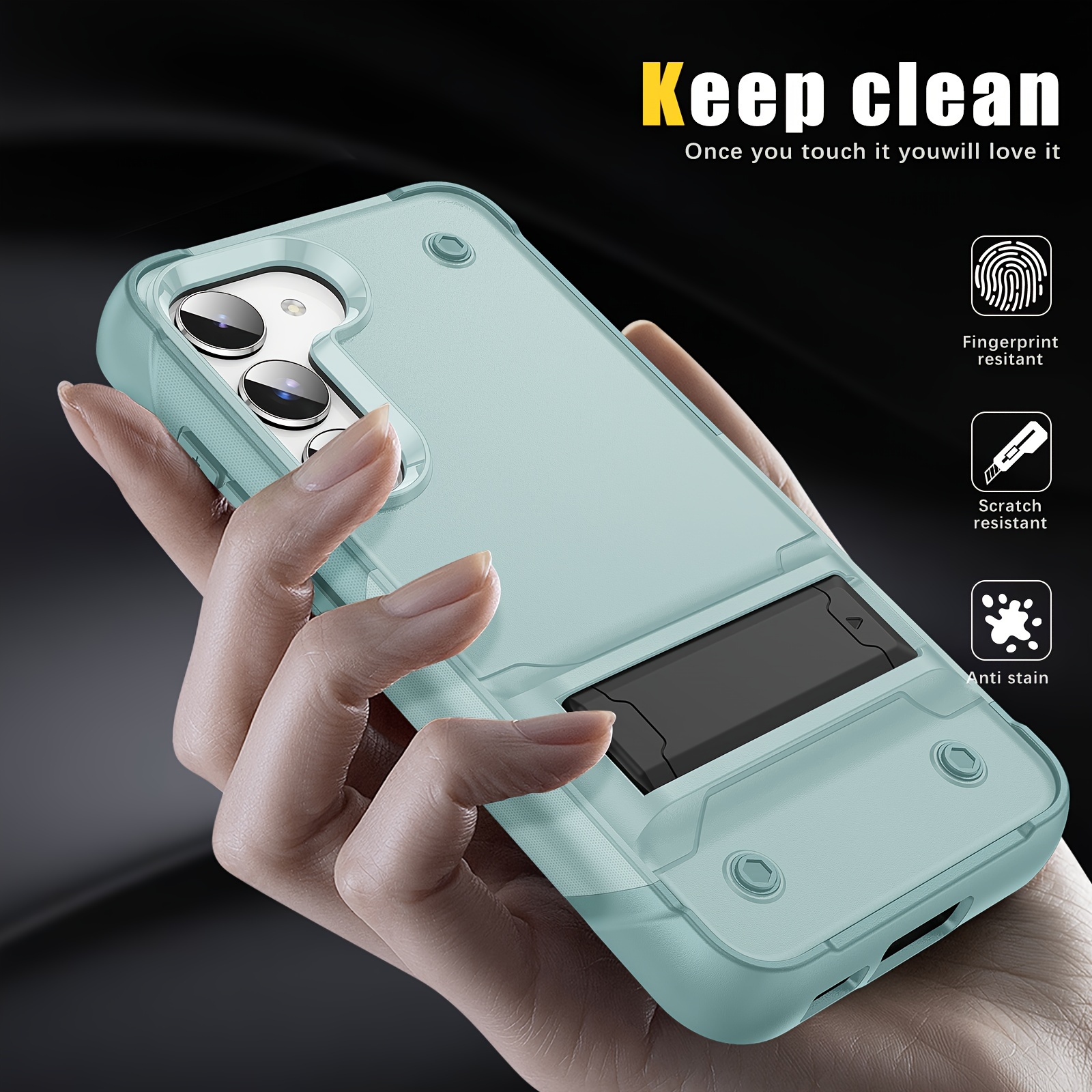 Compatible With Galaxy S23 Case With One Tempered - Temu