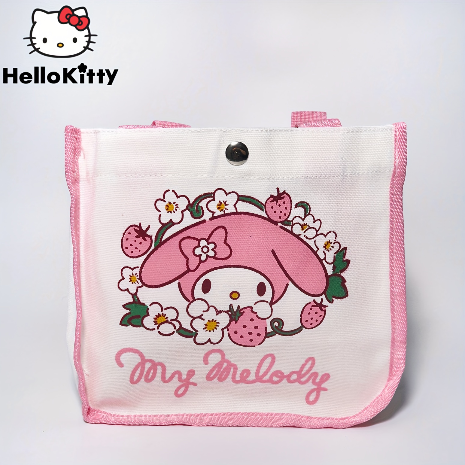 Small Canvas Bag Y2k Melody Cinnamoroll Portable - Temu