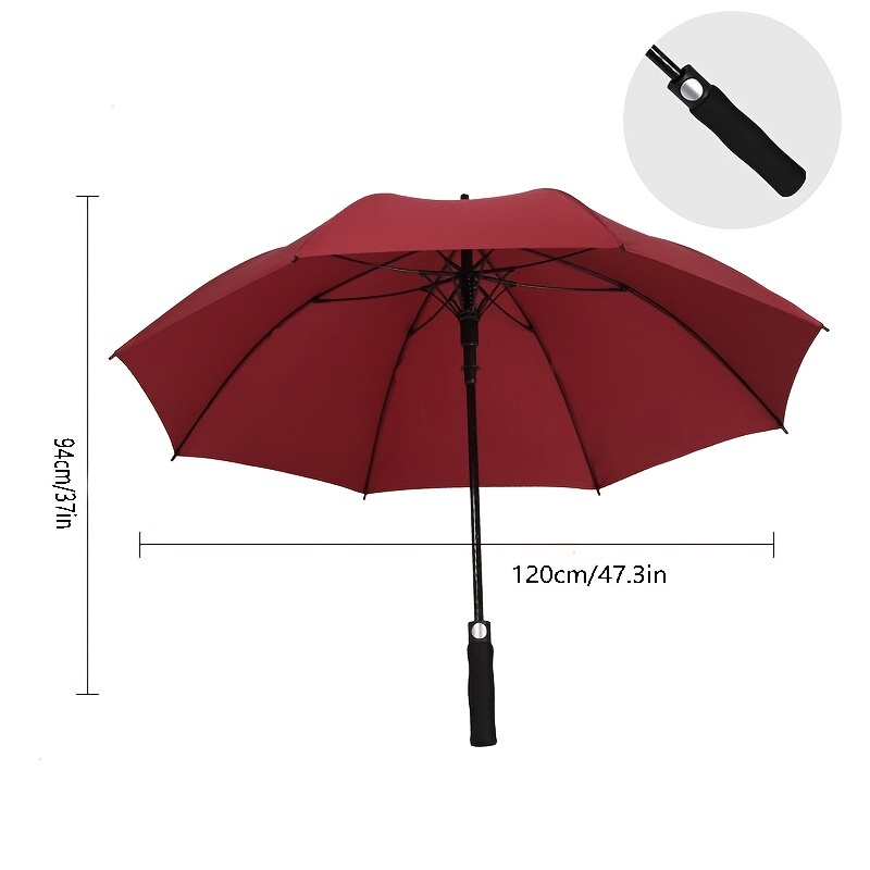 Paraguas largo de mujer transparente aniviento