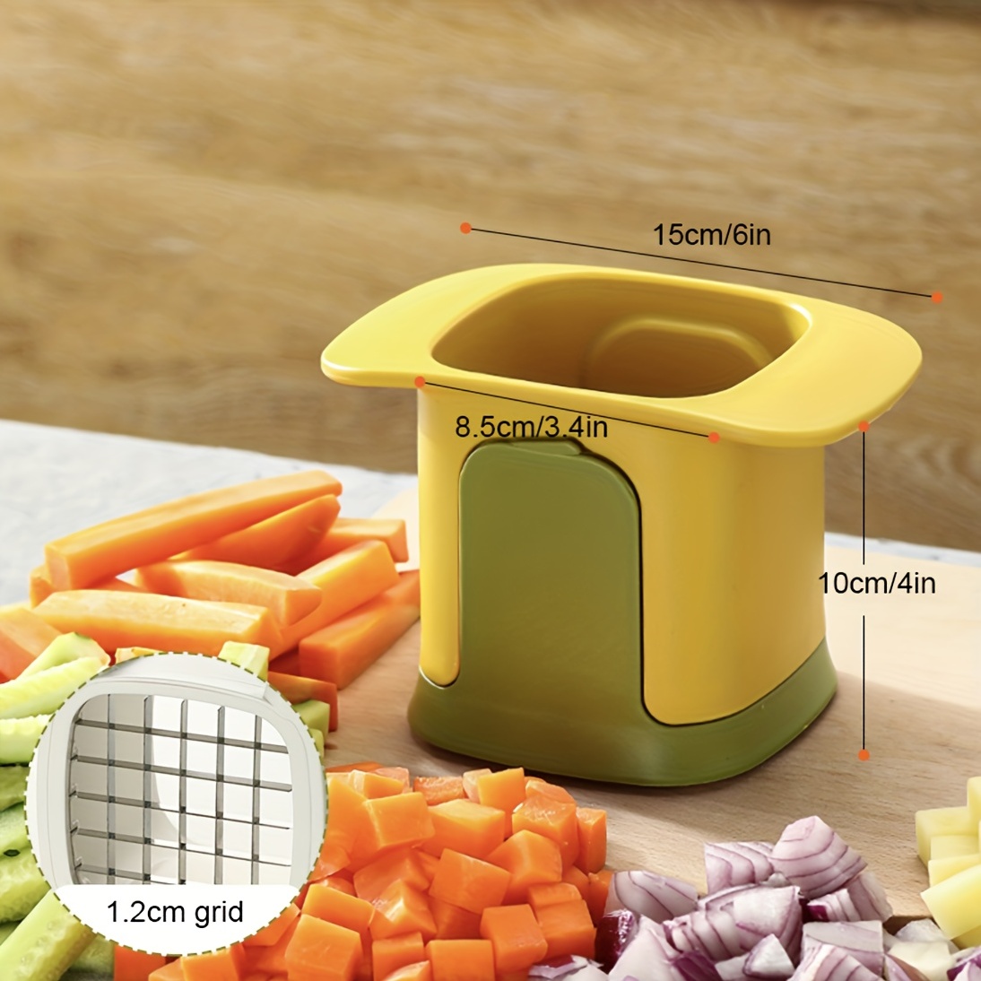  Joseph Joseph 20175 ChopCup Vegetable Chopper, Sharp