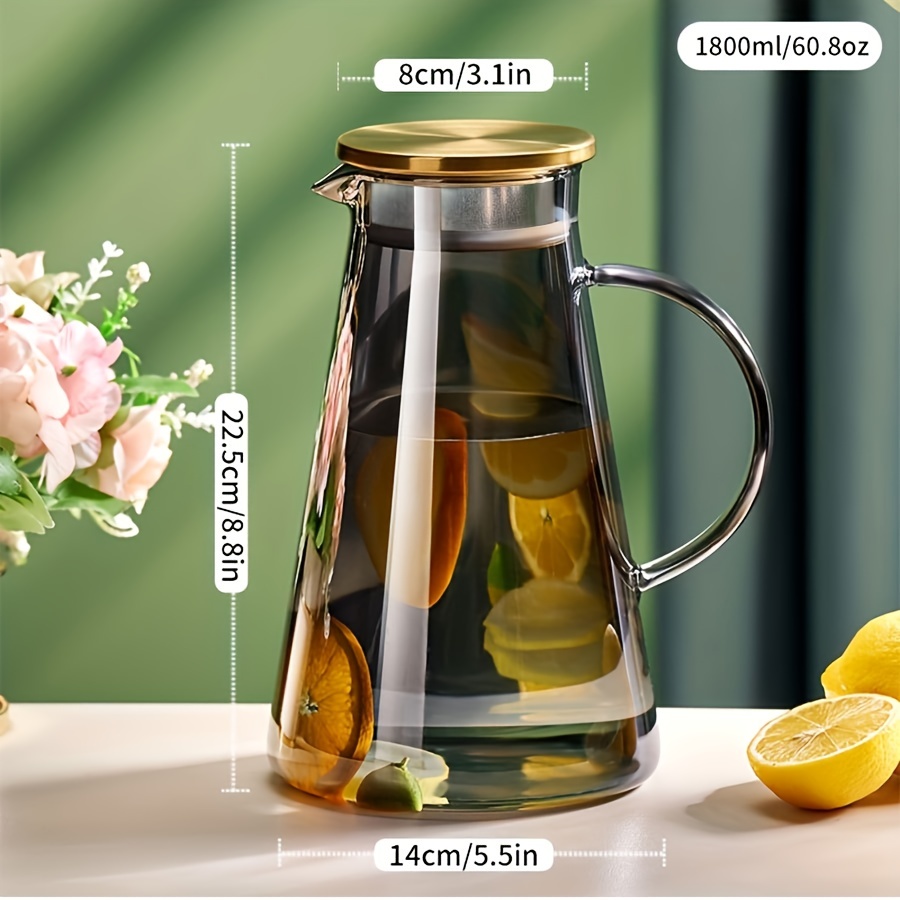 Cold Water Kettle Glass High Temperature Resistant Kettle - Temu