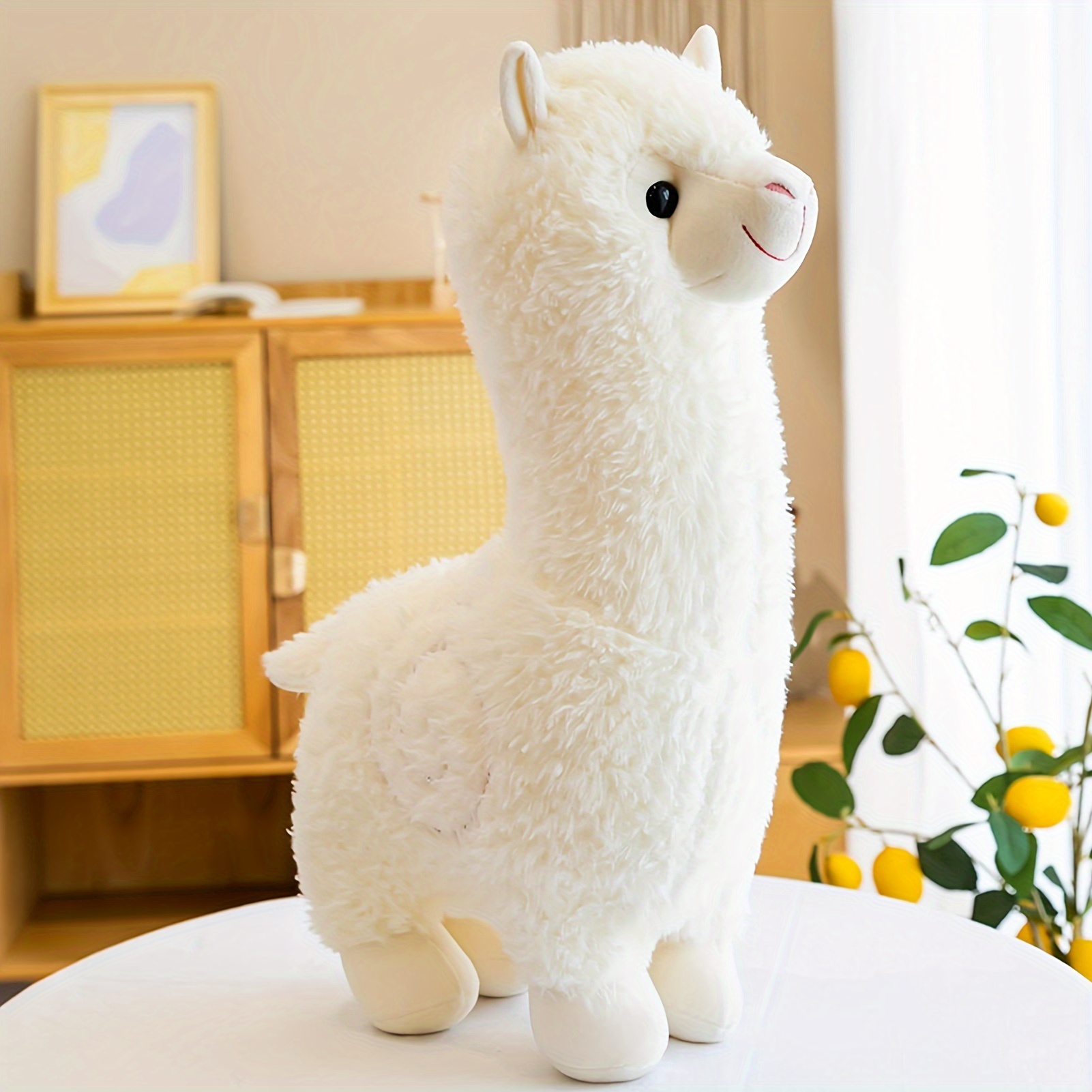 Cute Alpaca Plush Toy Stuffed Sheep Toy Doll Toy Lamb Pillow - Temu Canada
