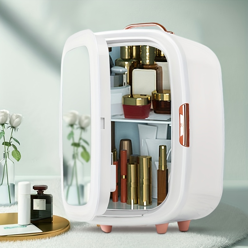 Refrigerador de maquillaje de belleza con espejo de 6L - Temu