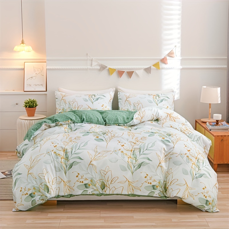 Blue Vintage Duvet Cover Set Fresh Floral Bedding Set Baby Toddler Cute  Duvet Cover Set Twin Full Queen King Duvet Cover Set 