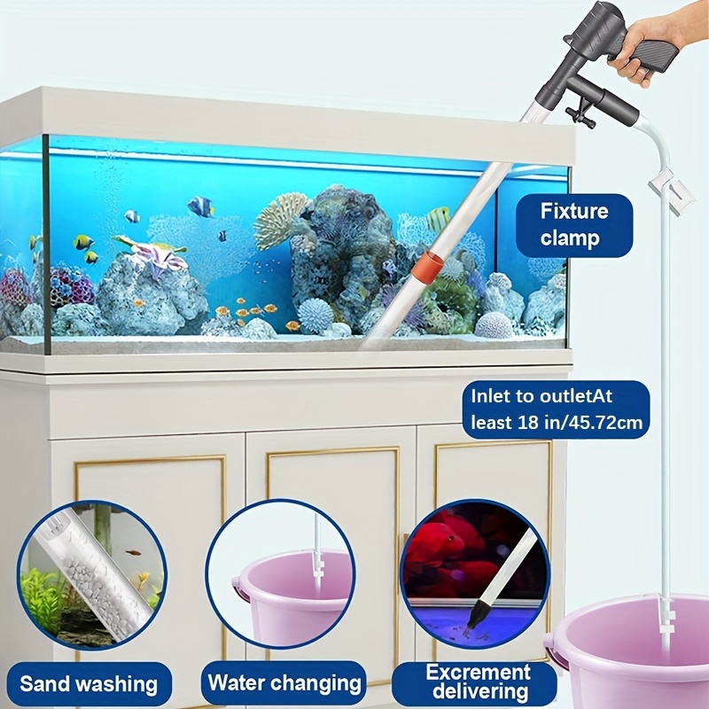 Fish Tank Cleaning Tools, Gravel Vacuum