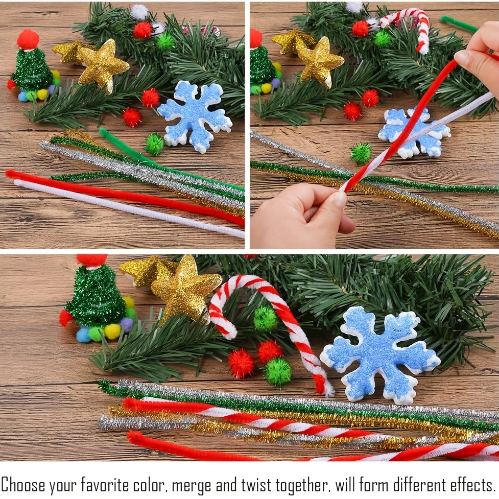 Diy Craft Sets Funny Headband Pipe Cleaners For Christmas - Temu