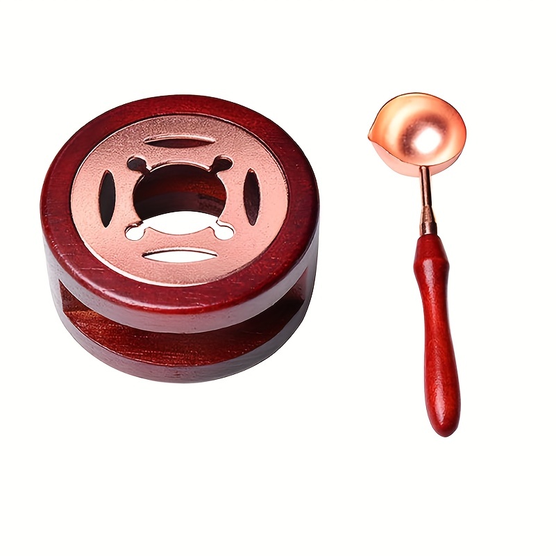 Wax Seal Heater Kit With Melting Spoon Wax Seal Stamp - Temu Malaysia