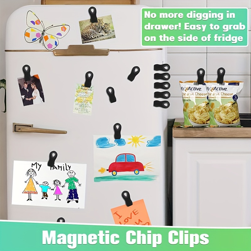 Chip Clips, Bag Clips, Magnetic Clips, Chip Clips Bag Clips Food Clips, Bag  Clips For Food