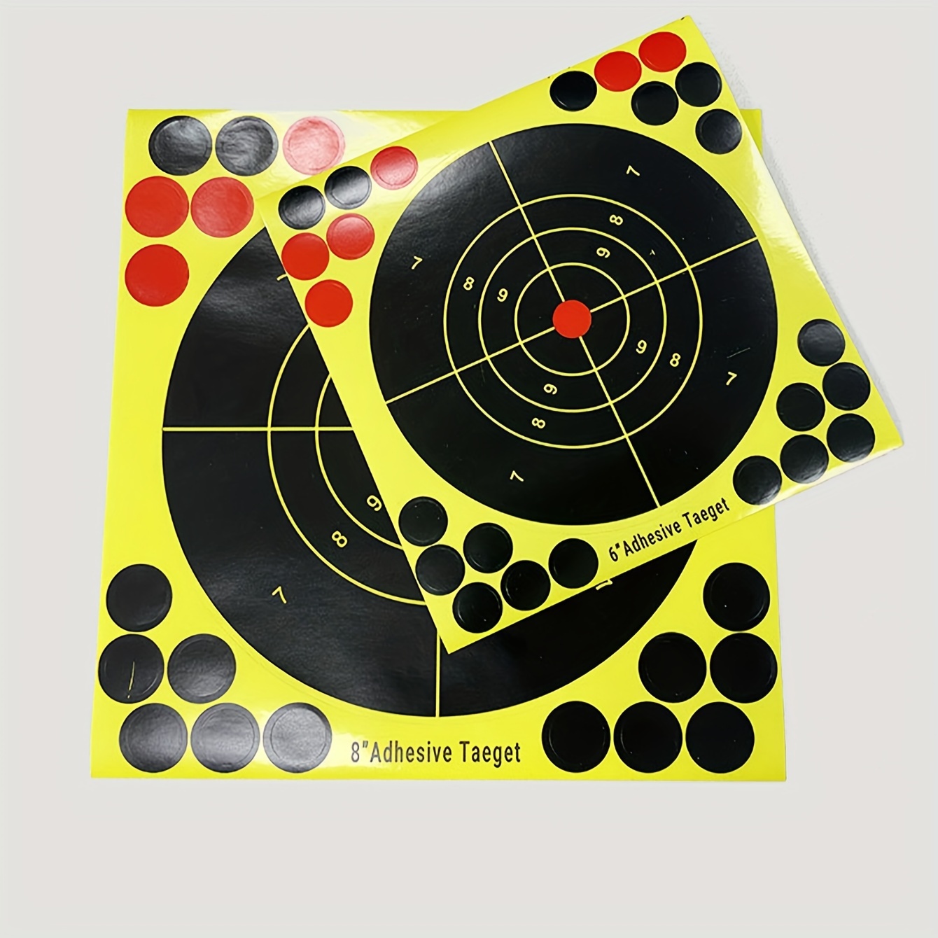 Splatter Targets, Stick & Splatter, Self Adhesive Reactive Target Paper For  Airsoft Training - Temu