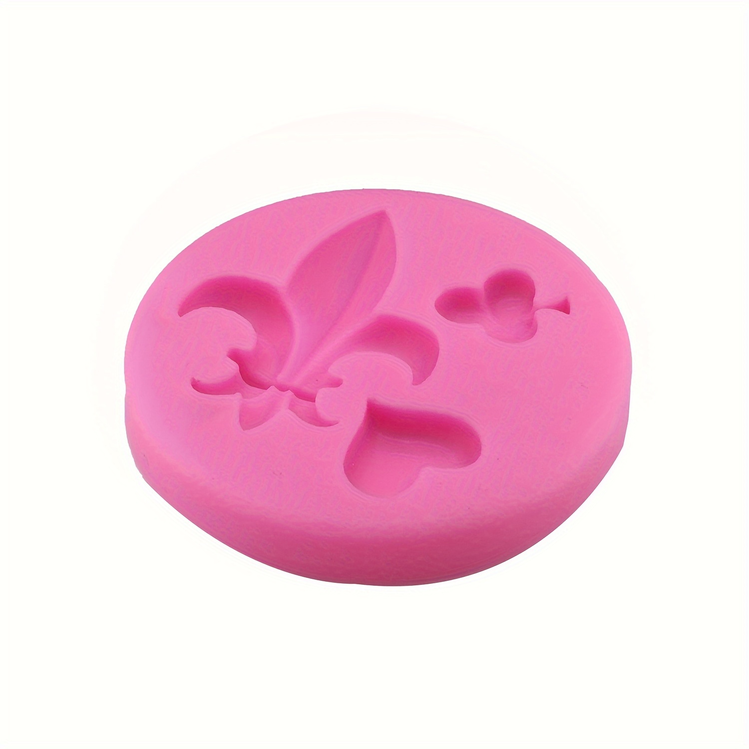 Mini Fleur de Lis Food Safe Silicone Mold for Fondant Cake Decorating