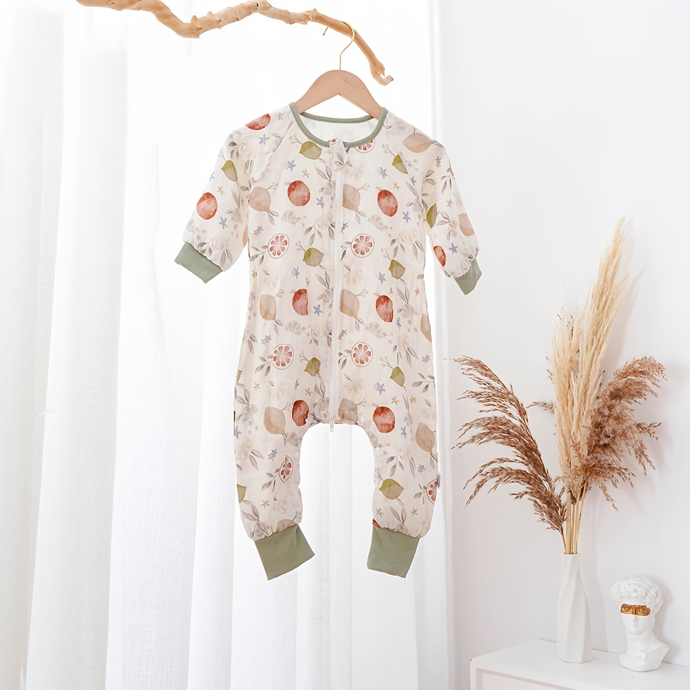 Digital Print Bamboo Long Sleeve Sleeping Bag for Babies