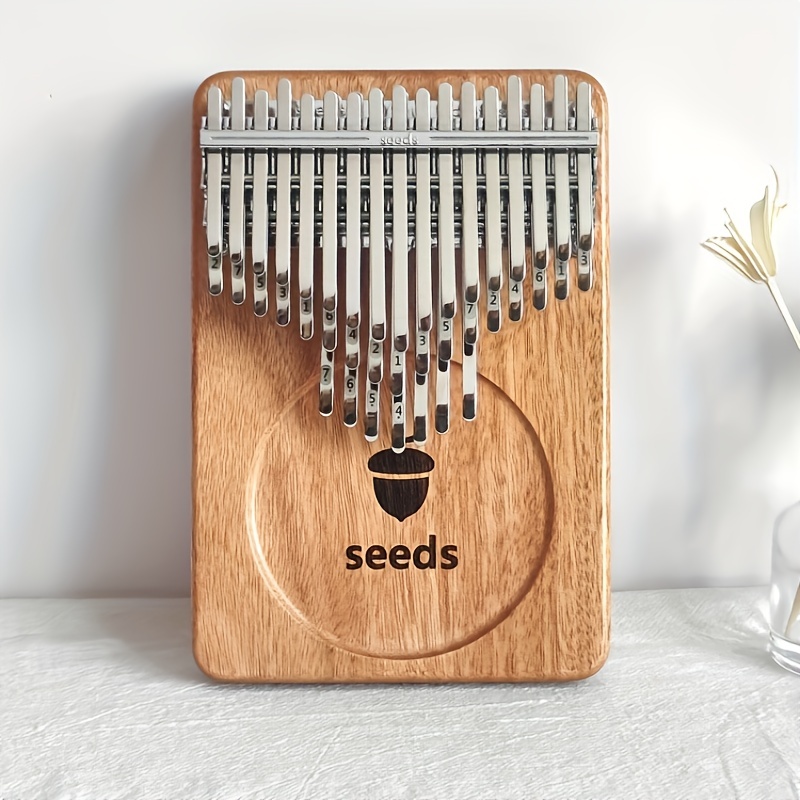 seeds カリンバ 34キー 二段の半音付き - 楽器/器材