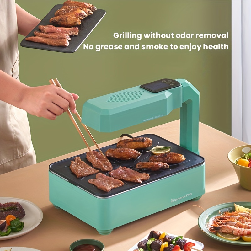 Household Multi-purpose Barbecue Dish Smokeless Non-stick Electric