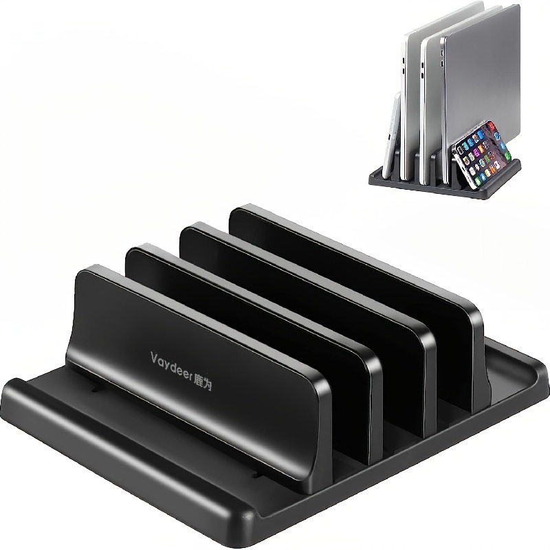 Comprar Soporte vertical para computadora portátil Soporte para computadora  portátil de aleación de aluminio Estante ajustable Soporte para tableta  portátil 2 ranuras