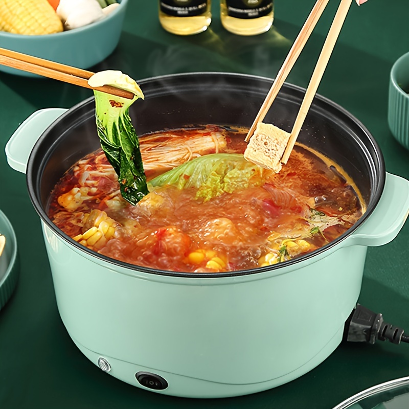 Multifunctional Electric Cooking Pot Small Electric Pot Student Dormitory  Cooking Pot Korean-style Eectric Frying Pan Non-stick