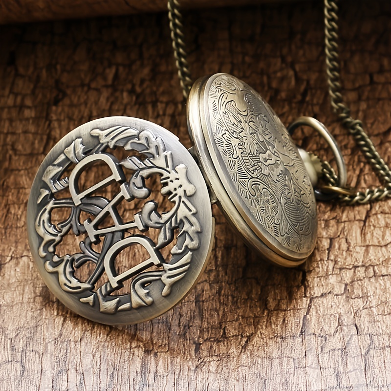 Mens silver pocket watch best sale and chain