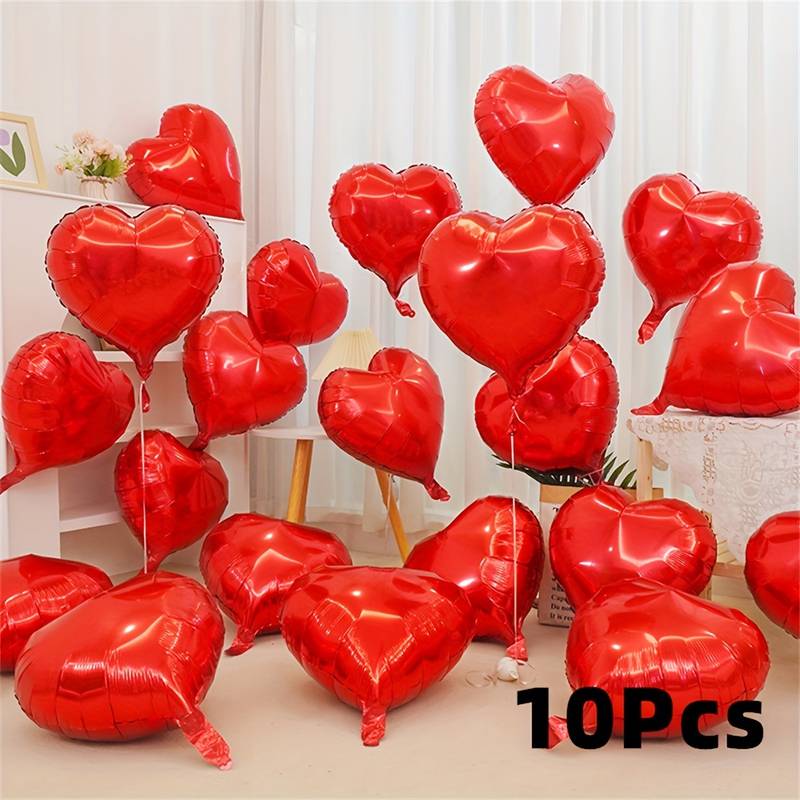 Palloncino In Alluminio LOVE – 63x22 Cm – Color Argento – Per Feste, Decorazioni, Matrimoni E Compleanni