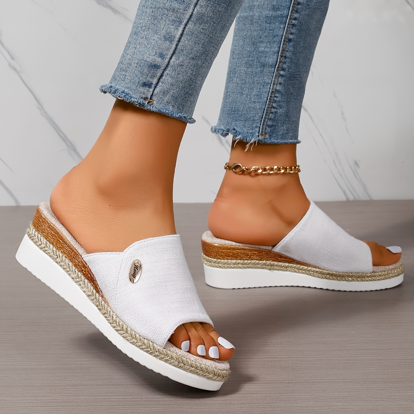 Merimbula™ Women's Platform Wedge Slide Sandals