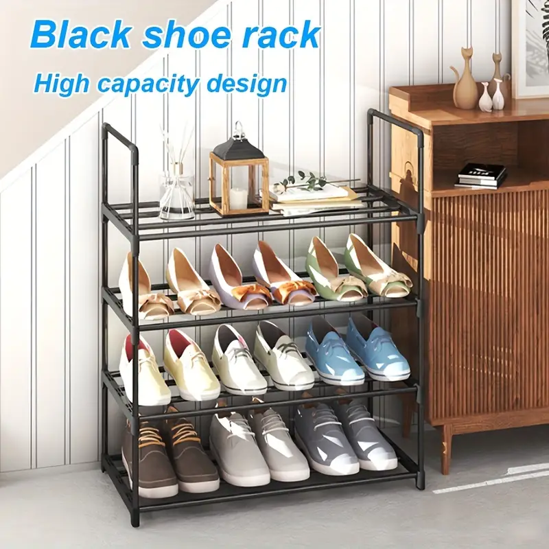 2/3/4/5/6/7-layer Plastic Shoes Storage Rack, Free Standing Shoes