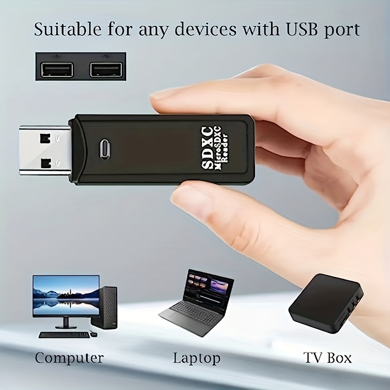 Dual-Slot CFexpress Type A Et SD 4.0 UHS-II Lecteur De Carte USB 3.2 Gen 2  10 Gbps, Compatible Avec Thunderbolt 3 USB3.1 Et USB 3.0, Pour Windows/Mac