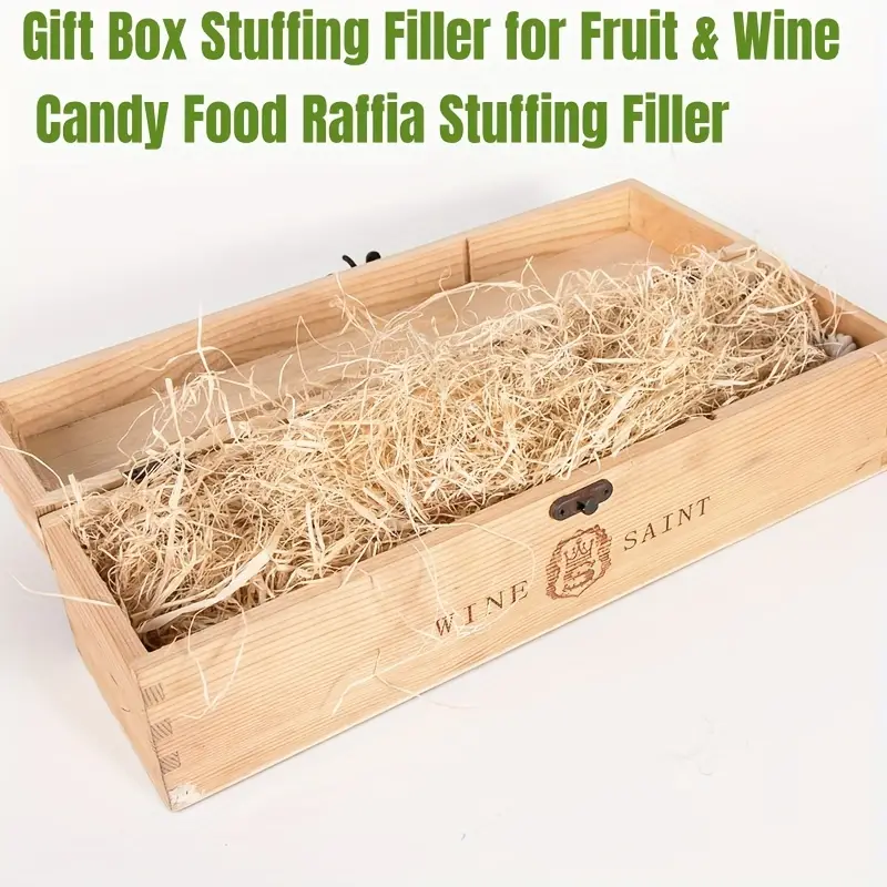 Gift Box Stuffing Filler For Fruit Wine Candy Food Raffia - Temu